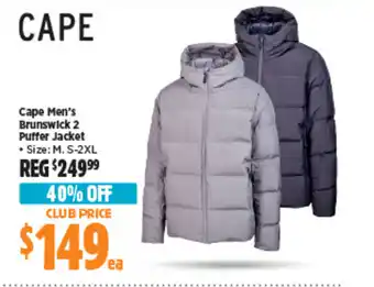 Anaconda Cape Men's Brunswick 2 Puffer Jacket offer