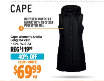 Anaconda Cape Women's Ariella Longline Vest offer