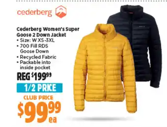 Anaconda Cederberg Women's Super Goose 2 Down Jacket offer