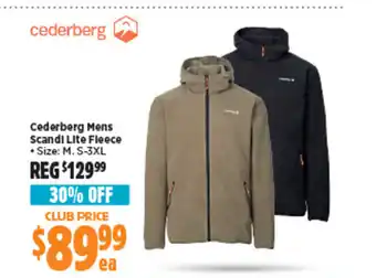 Anaconda Cederberg Mens Scandi Lite Fleece offer