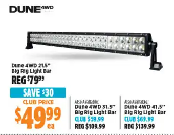 Anaconda Dune 4WD 21.5" Big Rig Light Bar offer