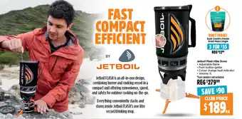 Anaconda Jetboil Flash Hike Stove offer