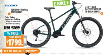 Anaconda Fluid Dakar Mountain E-Bike offer