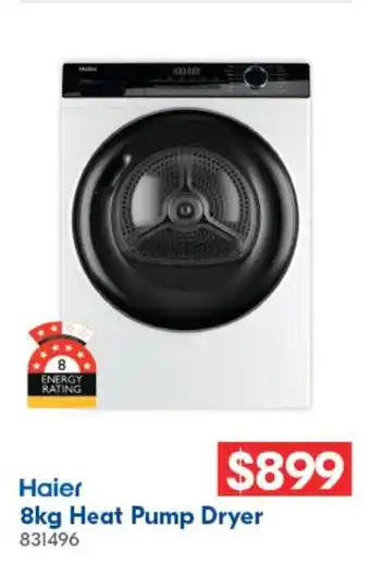 Haier 8kg Heat Pump Dryer