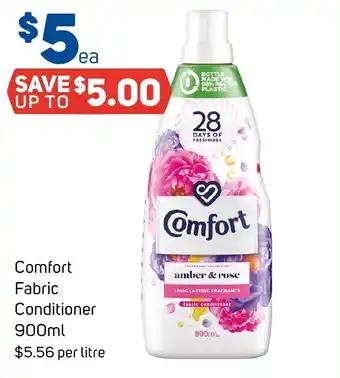 Foodland Comfort Fabric Conditioner 900mL offer