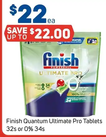 Foodland Finish Quantum Ultimate Pro Tablets 32s or 0% 34s offer