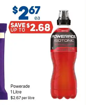 Foodland Powerade 1 Litre offer