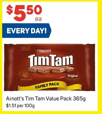 Foodland Arnott's Tim Tam Value Pack 365g offer