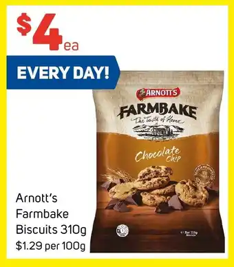 Foodland Arnott's Farmbake Biscuits 310g offer