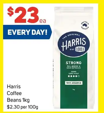 Foodland Harris Coffee Beans 1kg offer