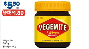 Foodland Vegemite 380g offer