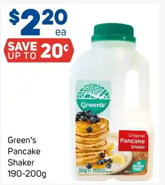 Foodland Green's Pancake Shaker 190-200g offer