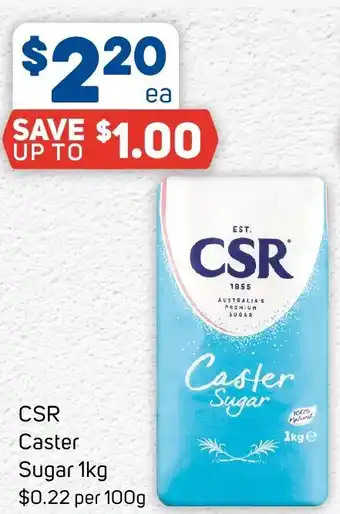 Foodland CSR Caster Sugar 1kg offer