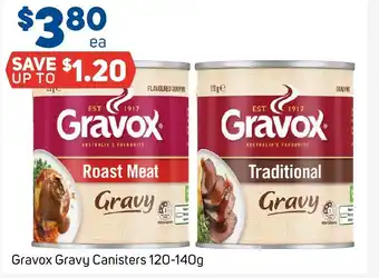 Foodland Gravox Gravy Canisters 120-140g offer