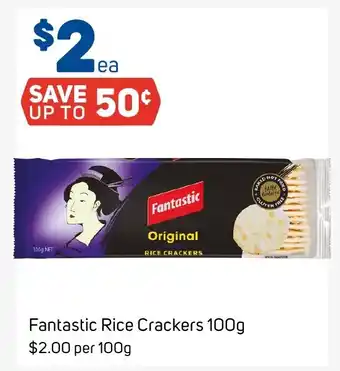 Foodland Fantastic Rice Crackers 100g offer