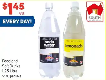 Foodland Foodland Soft Drinks 1.25 Litre offer