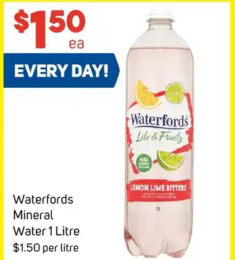 Foodland Waterfords Mineral Water 1 Litre offer