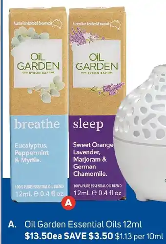 Foodland Oil Garden Essential Oils 12mL offer