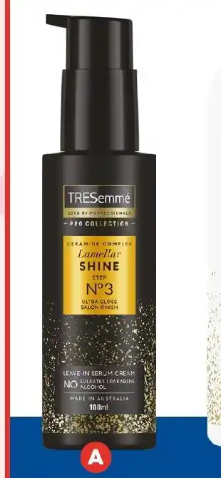 Foodland TRESemmé Hair Serum 100mL offer