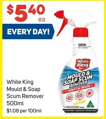 Foodland White King Mould & Soap Scum Remover 500mL offer