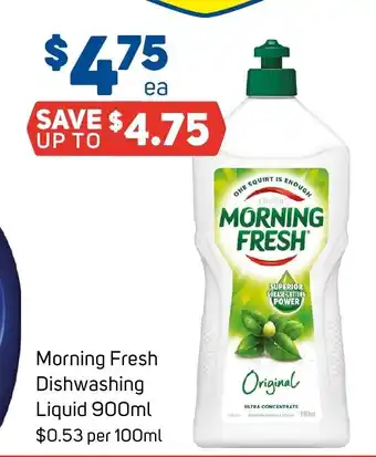 Foodland Morning Fresh Dishwashing Liquid 900mL offer