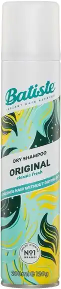 BIG W Batiste Dry Shampoo Original 200ml offer