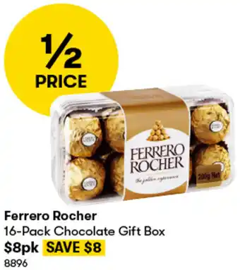 BIG W Ferrero Rocher 16-Pack Chocolate Gift Box offer