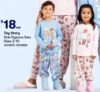 BIG W Toy Story Kids Pyjama Sets Sizes 2-10 offer