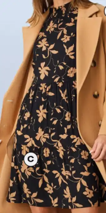 BIG W &me Tiered High Smock Dress Sizes 6-18 offer