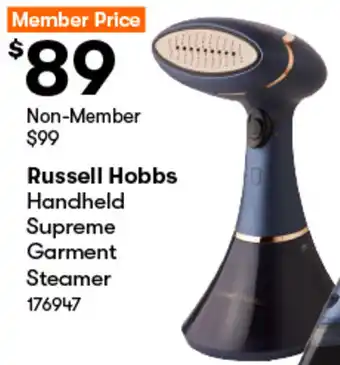 BIG W Russell Hobbs Handheld Supreme Garment Steamer offer