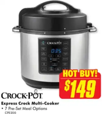 The Good Guys CROCK POT Express Crock Multi-Cooker offer