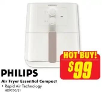 The Good Guys PHILIPS Air Fryer Essential Compact offer