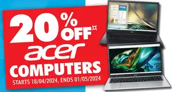 The Good Guys acer COMPUTERS offer