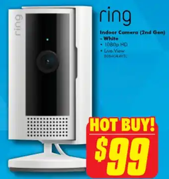The Good Guys ring Indoor Camera (2nd Gen) -White offer
