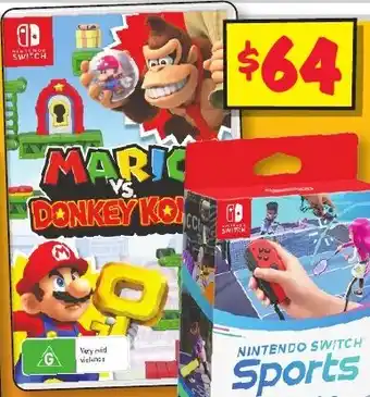 JB Hi-Fi MARIo VS  DONKEY KONG offer