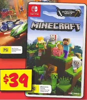 JB Hi-Fi MINECRAFT offer