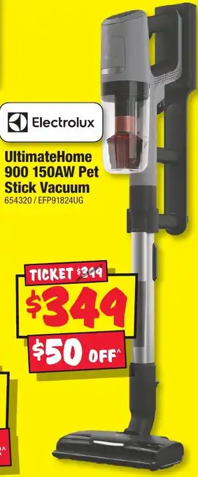 JB Hi-Fi UltimateHome 900 150AW Pet Stick Vacuum offer