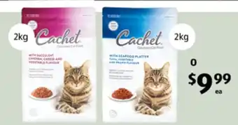 ALDI Cachet Gourmet Dry Cat Food 2kg offer