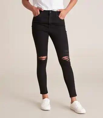 Sophie Skinny Distressed High Rise Ankle Length Jeans