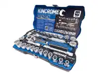 Auto One Kincrome 29 Piece Lok-On™ Socket Set - 1/2” Drive - Metric & Imperial offer