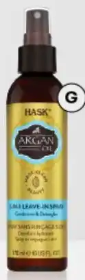 BIG W Hask Argan Oil 5-in-1 Leave-In Spray Treatment 175ml offer