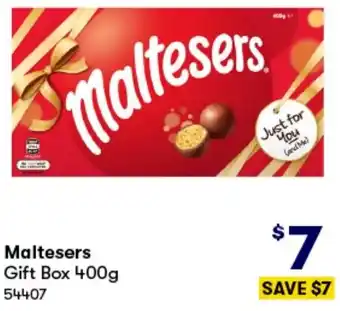 BIG W Maltesers Gift Box 400g offer