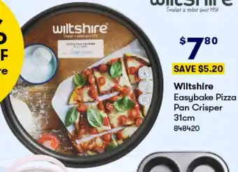 BIG W Wiltshire Easybake Pizza Pan Crisper 31cm offer