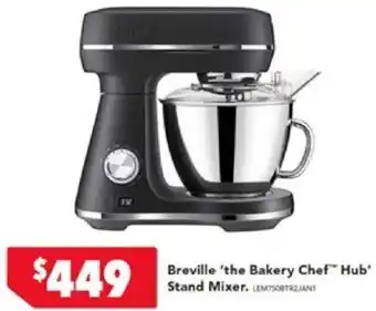 Harvey Norman Breville 'the Bakery Chef" Hub' Stand Mixer. offer