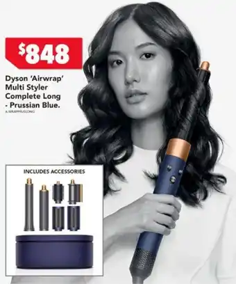 Harvey Norman Dyson 'Airwrap' Multi Styler Complete Long - Prussian Blue. offer