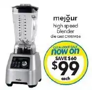 Cheap as Chips mejŏur high speed blender die cast offer