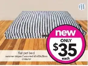 Cheap as Chips flat pet bed offer