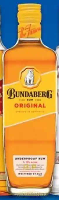 Bottlemart BUNDABERG UP RUM 1 Litre offer