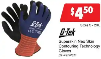 United Tools G-Tek Superskin Neo Skin Contouring Technology Gloves offer