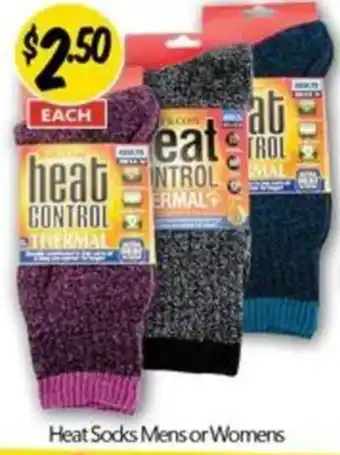 NQR Heat Socks Mens or Womens offer